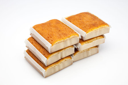 tender buns to eat at breakfastの写真素材