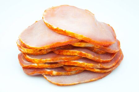 raw pig meat prepared to cook の写真素材