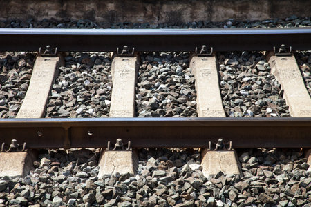 railroad rails for the transport