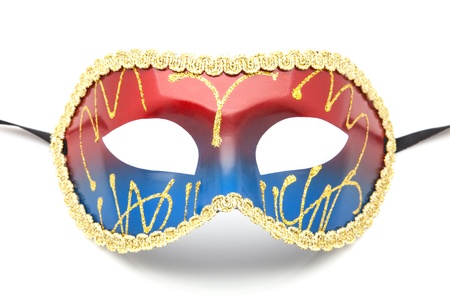 Venetian mask for the holiday and the disguiseの写真素材
