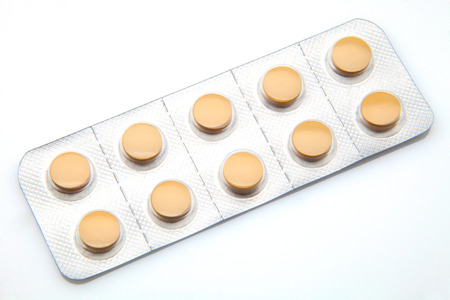 tablets bundle for medical prescriptionの写真素材