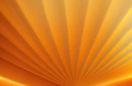 Abstract mosaic background, orange gold shiny polygons, golden wallpaper design, generative ai imageの素材