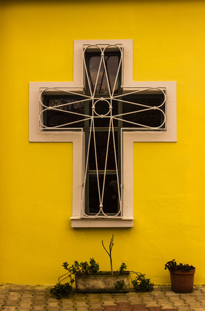 Panayia Vlaherna, Mother Meriem - Church in Istanbul, Balat / Turkey March 2019のeditorial素材