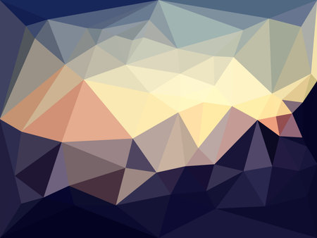 Vector trendy low poly background. Abstract backgrounds in brown colorsのイラスト素材