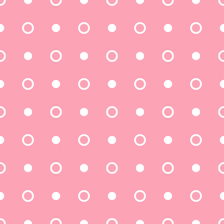 Vector geometric pink seamless pattern. Simple backgroundのイラスト素材