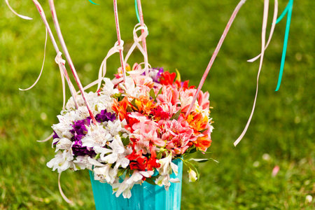 bride flowers の写真素材