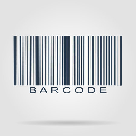 Barcode icon, vector illustration. Flat vector illustrator Epsのイラスト素材