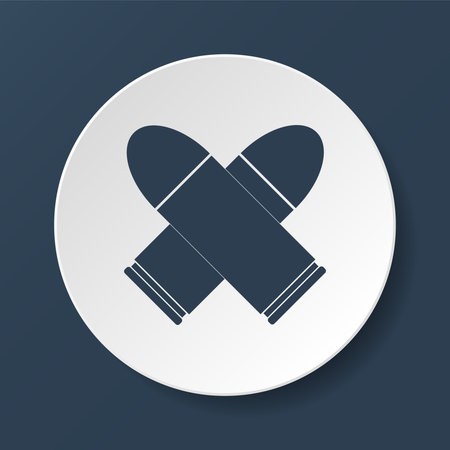 bullet icon. Vector icon illustrator のイラスト素材