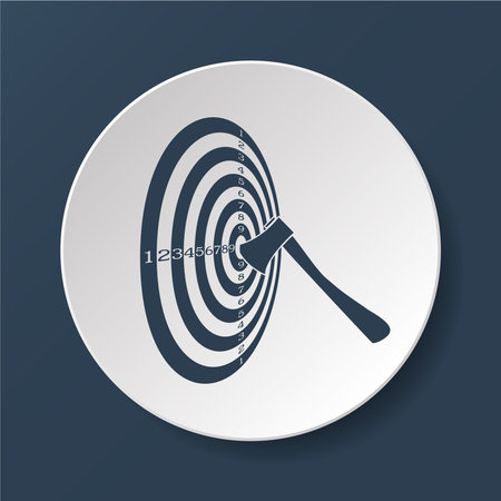 target and ax iconのイラスト素材