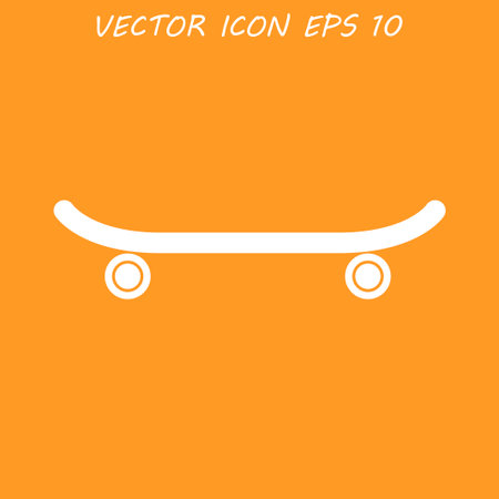 icon of skateboardのイラスト素材