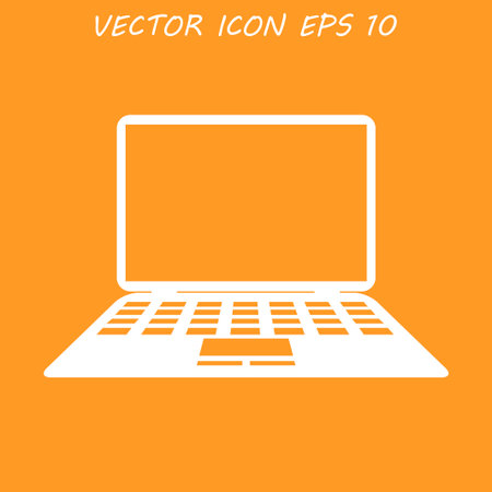 Laptop Icon illustrationのイラスト素材