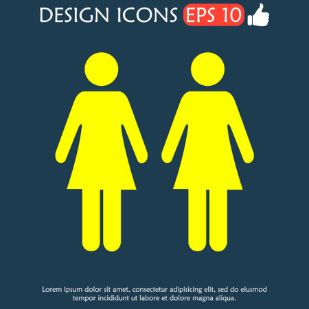 couple iconのイラスト素材