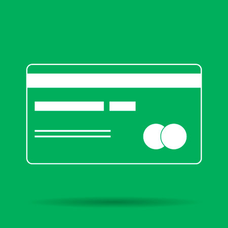 credit card icon,  Vector Illustration EPS 10のイラスト素材