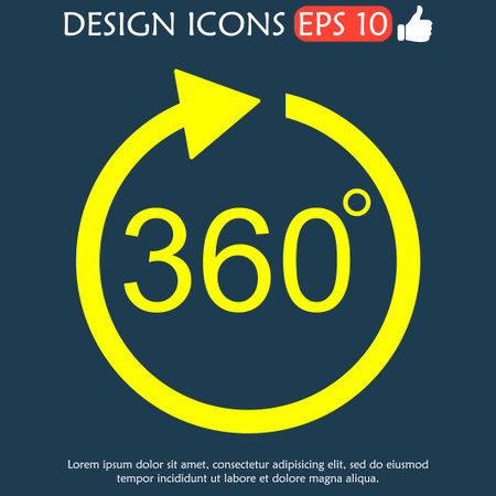 arrow vector icon. Flat vector illustrator  EPSのイラスト素材