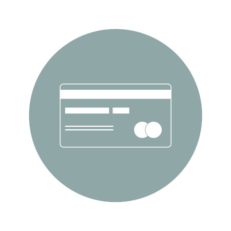 credit card icon,  Vector Illustration EPS 10のイラスト素材