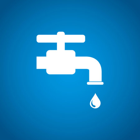 Tap icon. Flat design style  のイラスト素材
