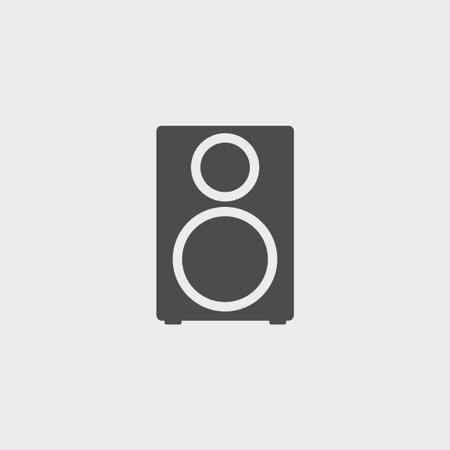 column - vector icon Flat design styleのイラスト素材