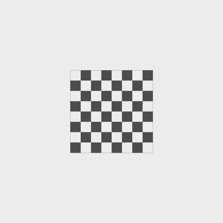 wooden chess board. flat view from top.のイラスト素材