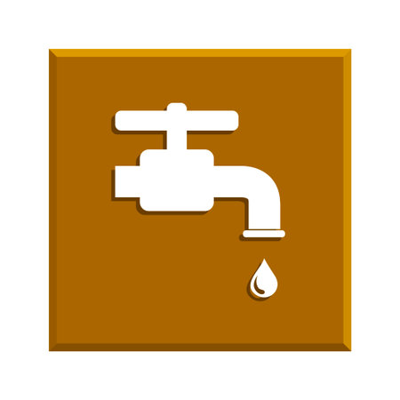 Tap icon. Flat design styleのイラスト素材