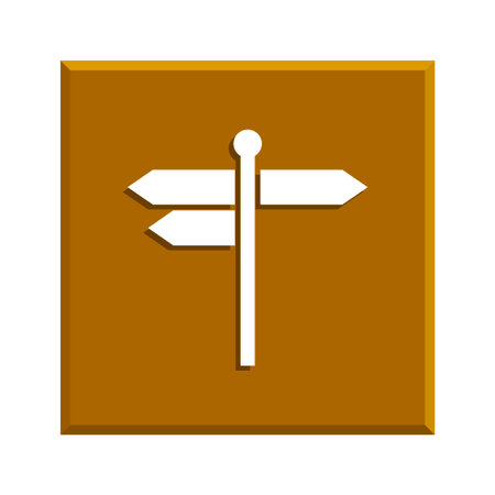 signpost icon.のイラスト素材