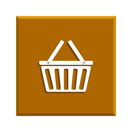 Shopping basket icon.のイラスト素材