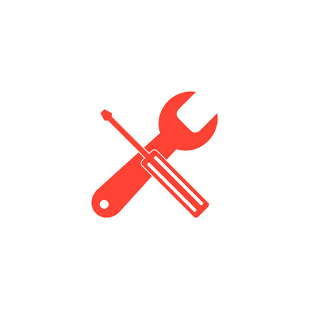 Repair Icon. Flat design style. Vector のイラスト素材