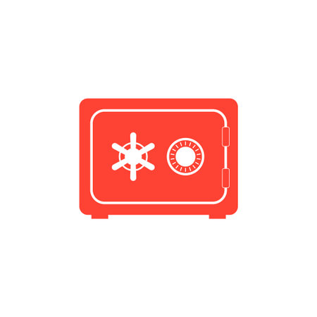 Safe vector icon, vector のイラスト素材