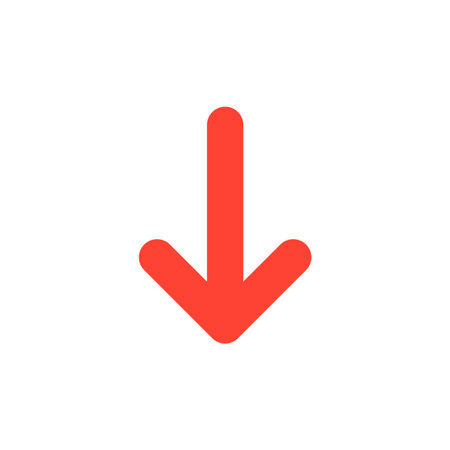 Vector icon arrow. Flat design style のイラスト素材