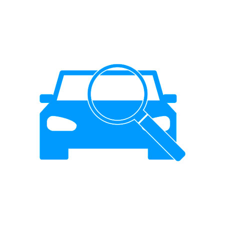 car service icon Flat design style eps 10のイラスト素材