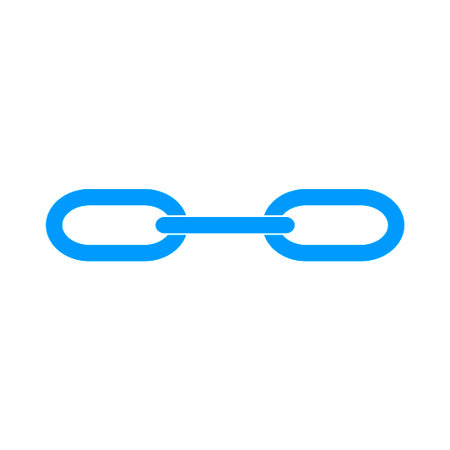 link icon. Flat design style eps 10のイラスト素材