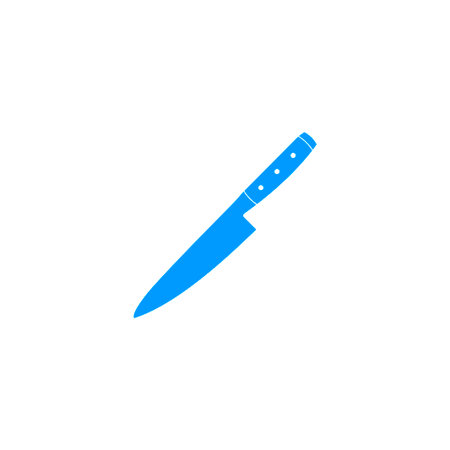 knife icon. Flat design style eps 10のイラスト素材