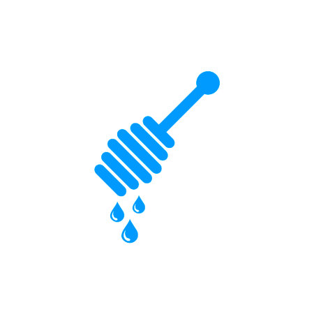 Honey icon vector. design style eps 10のイラスト素材