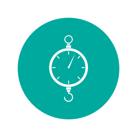 scales icon. Flat vector design style EPS