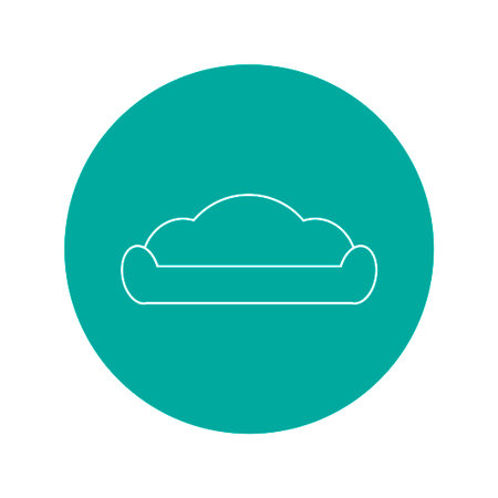Comfortable sofa Icons. Flat design style eps 10のイラスト素材