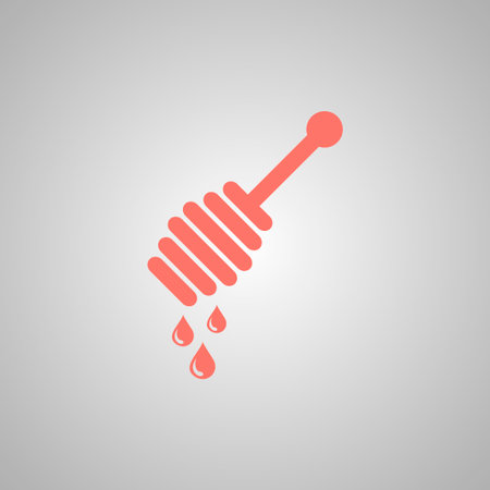 Honey icon vector. design style eps 10のイラスト素材
