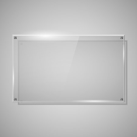 Glass Framework, design style modern vector illustration vector Illustrationのイラスト素材