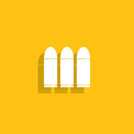 bullet icon. Flat design style eps 10