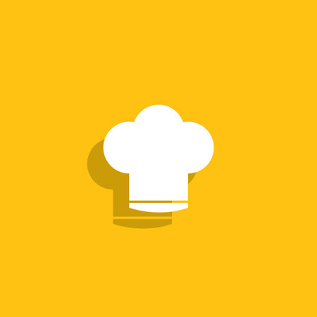 Chef cap  vector icon.のイラスト素材