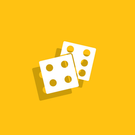 dice icon.のイラスト素材