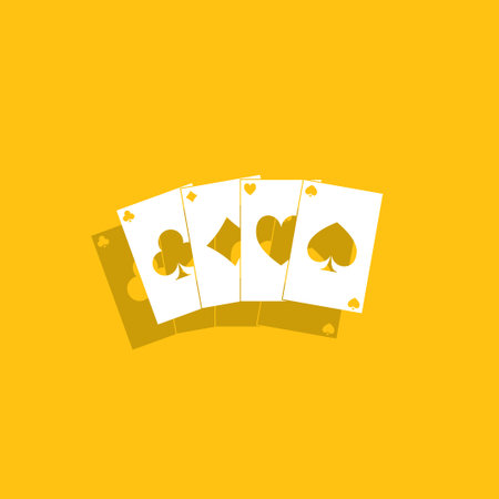 playing cards icon.