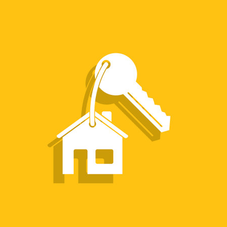 House key icon.のイラスト素材