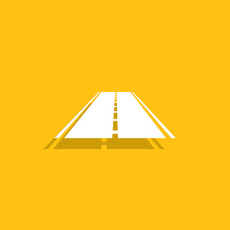 Road icon.のイラスト素材