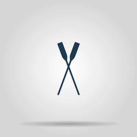 Paddle icon vector. Concept illustration for design.のイラスト素材