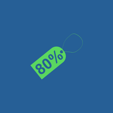 tag icon, Flat design style eps 10