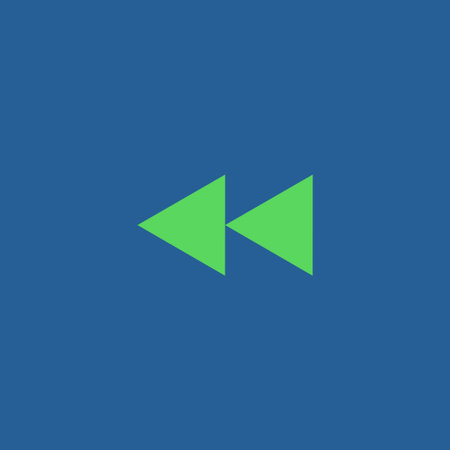 Glossy multimedia icon forward vectorのイラスト素材