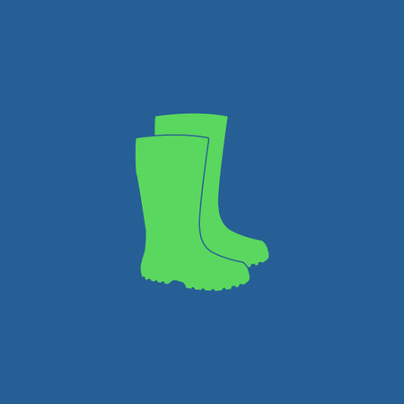 Boot vector icon. Concept illustration for design.のイラスト素材