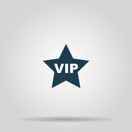 vip icon. Vector concept illustration for design.のイラスト素材