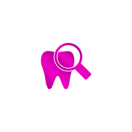 Tooth Icon. Flat design style epsのイラスト素材