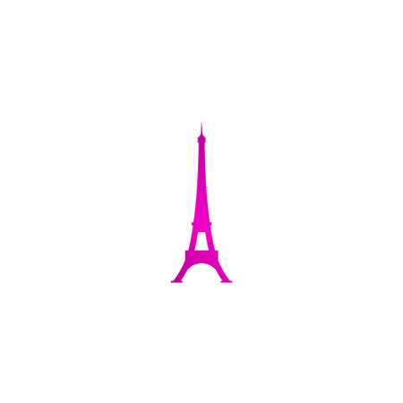 Eiffel tower icon. Vector concept illustration for design.のイラスト素材