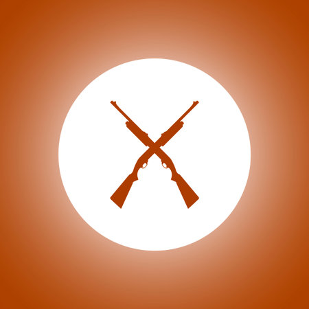 Shotgun icon. Vector concept illustration for design.のイラスト素材